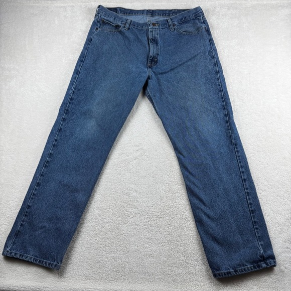 Wrangler Other - Wrangler Premium‎ Men's Blue Jeans Vintage Y2K Comfort Fit 38x32 Denim